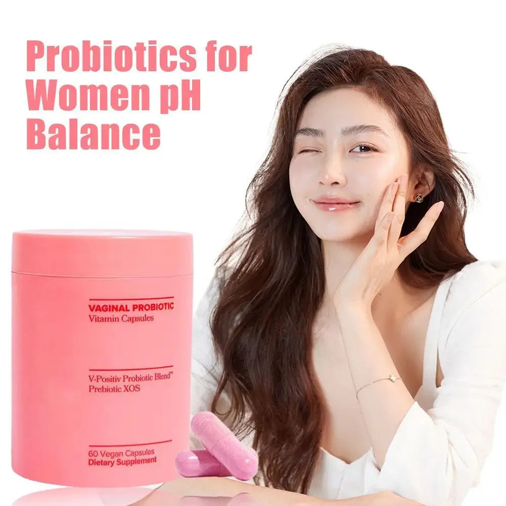 Women Vaginal Probiotic PH Balancing Prebiotic Health Capsules